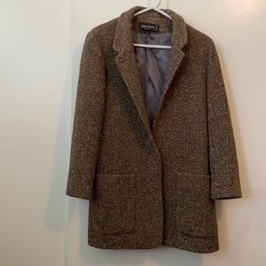 Vintage oversized tweed blazer